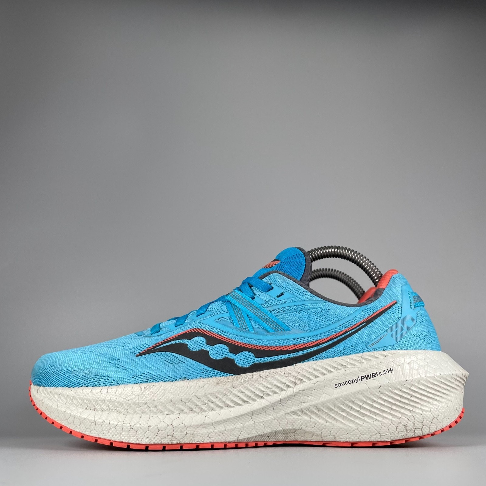Saucony Triumph 20 Women's Size 9 Ocean Blue Running Shoes Athletic Sneakers Euc